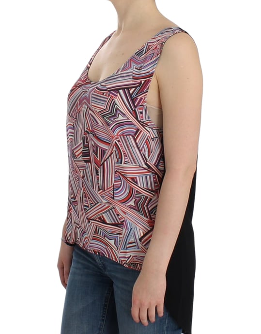 Abstract Print Highlow Tanktop - Image 2