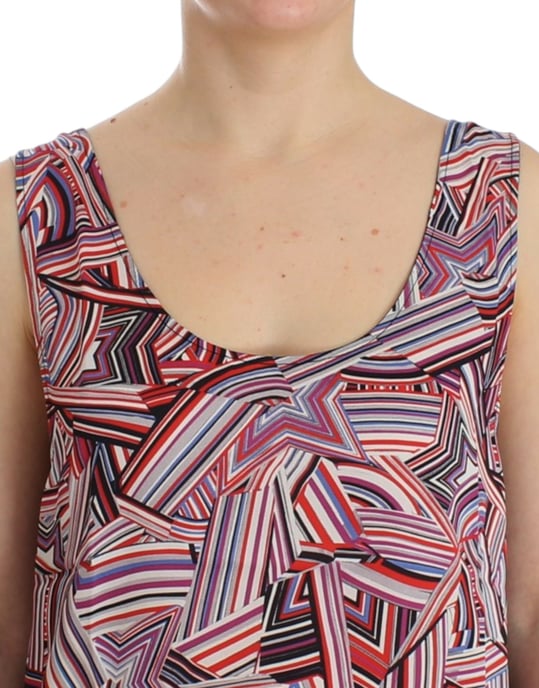 Abstract Print Highlow Tanktop - Image 5