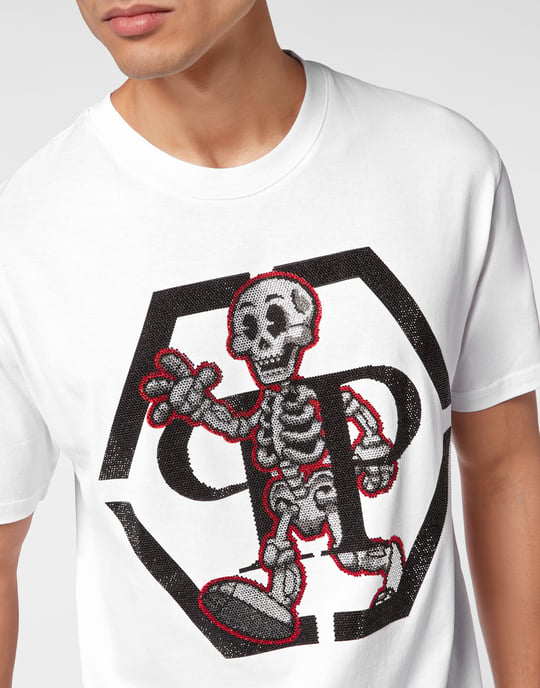 T-Shirt Ronde Hals Skeleton - Image 5