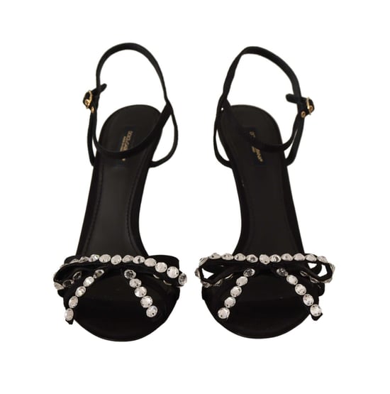 Kristallen Versierde Sandalen Met Enkelsluiting Hakken - Image 3