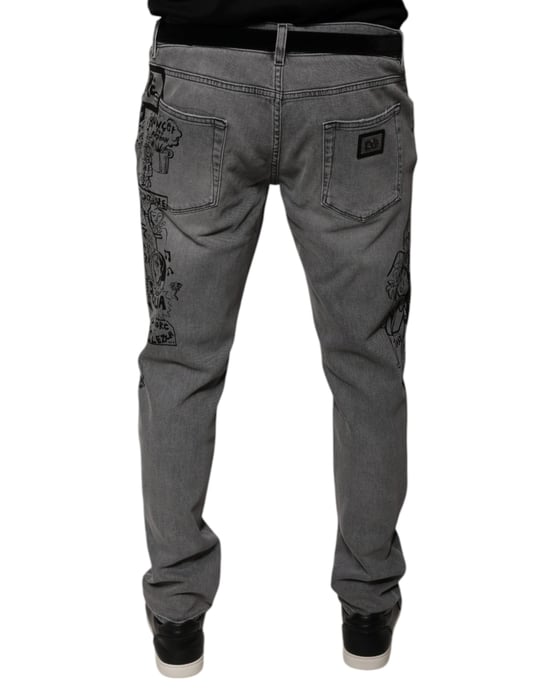 Rechtermouwen Jeans Love Is Love Stijl - Image 4