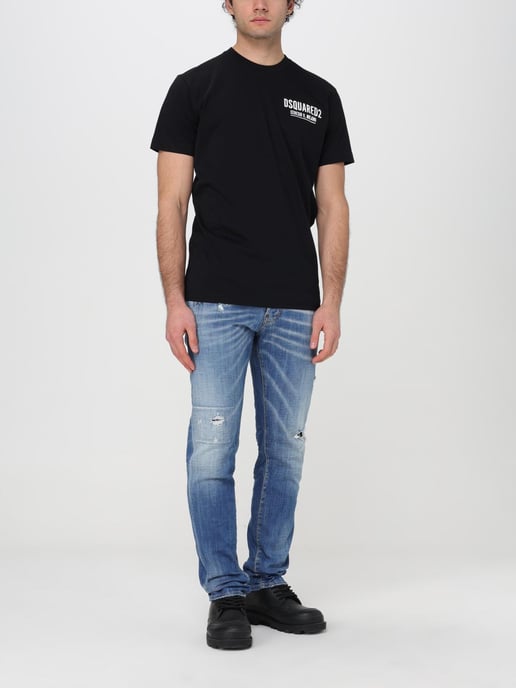 Skater Coole Jongen Jeans Versleten - Image 2