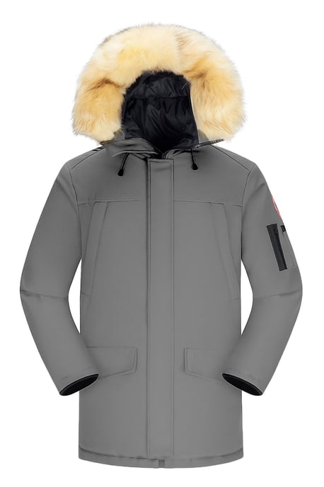 Subprime Jas winter Parka Tommy Grijs - Image 2