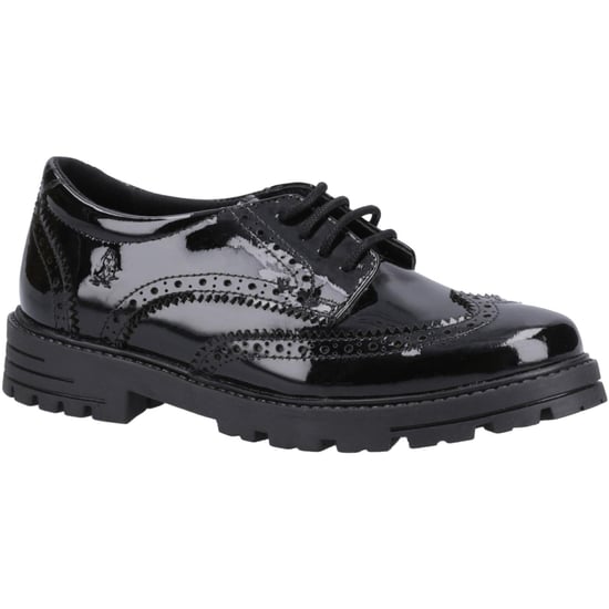 Hush Puppies Schoolschoenen in lakleer voor meisjes (Zwart) - Image 3