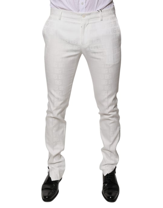 Broek Slim Fit Witte Logo - Image 1