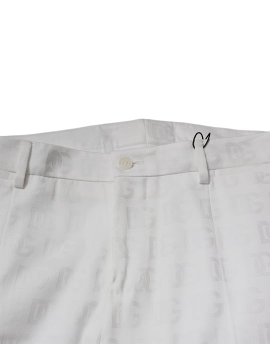 Broek Slim Fit Witte Logo - Image 5