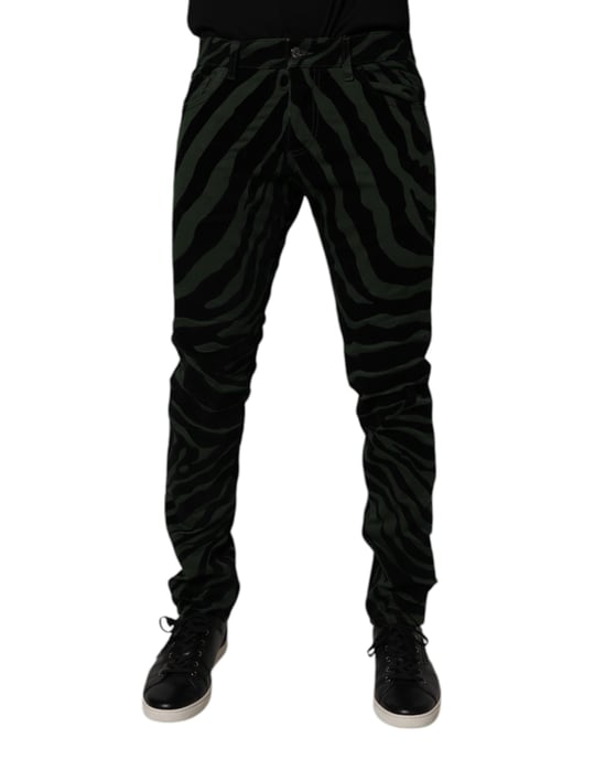 Zebra Print Casual Broek - Image 1