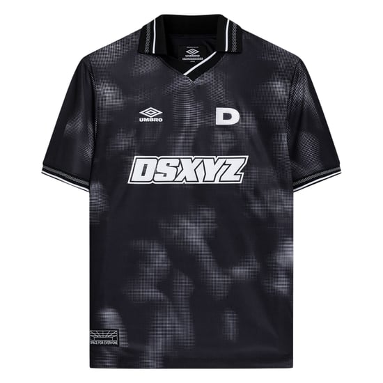 Umbro Unisex Drumsheds voetbalshirt voor volwassenen (Grijs/Zwart) - Image 1
