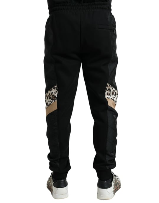 Leopardprint Paneel Joggingbroek - Image 3