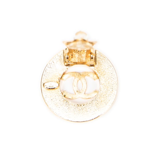 CC Round Clip On Earrings Oorbellen - Image 6