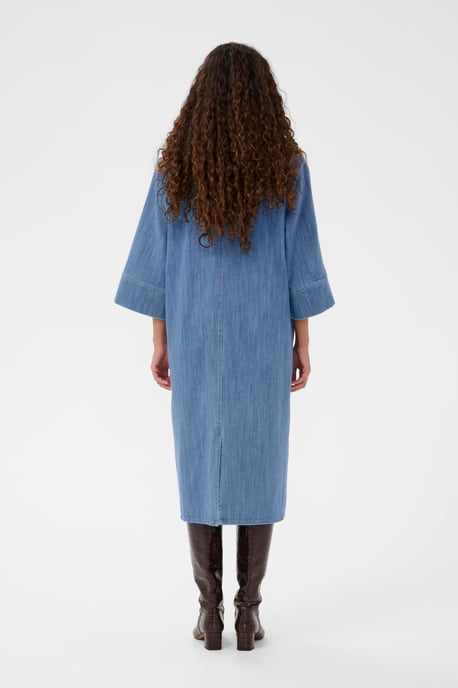 Denim Jurk SLNinnie Denim Jurk Regular fit - Image 3