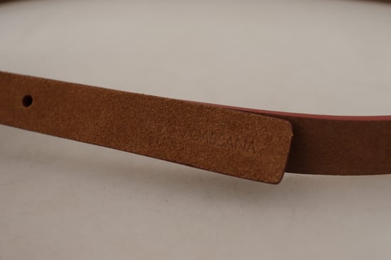 Suède Leren Riem Met Metalen Gesp - Image 4
