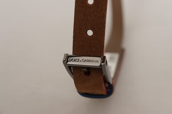 Suède Leren Riem Met Metalen Gesp - Image 6
