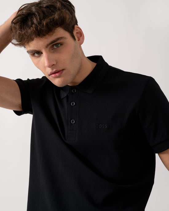 Paddy Poloshirt in Zwart - Image 4