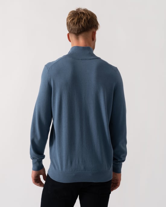 Kanobix S 1/4 Zip Trui in Blauw - Image 2
