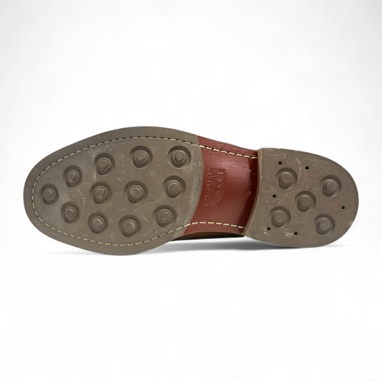 Chapman & Moore Heren Brogues Oxford Formele Schoenen van Mahonieleer in Bruin Suède - Image 5