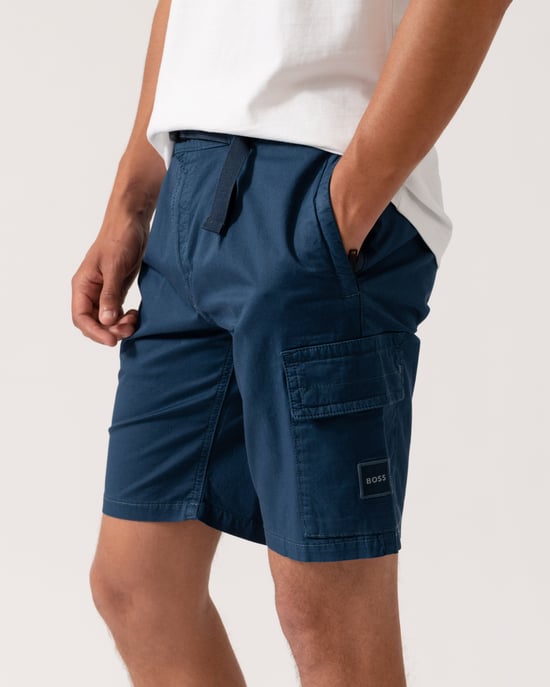 Sariel Shorts in Donkerblauw - Image 2