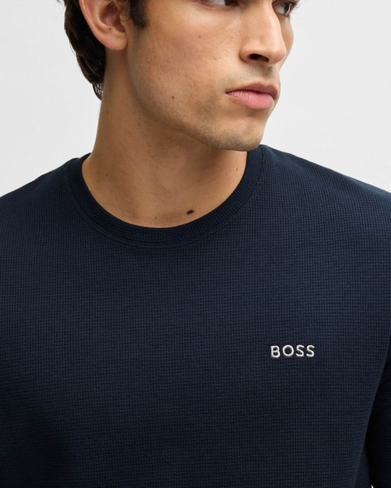 Pyjama T-shirt in Donkerblauw - Image 3