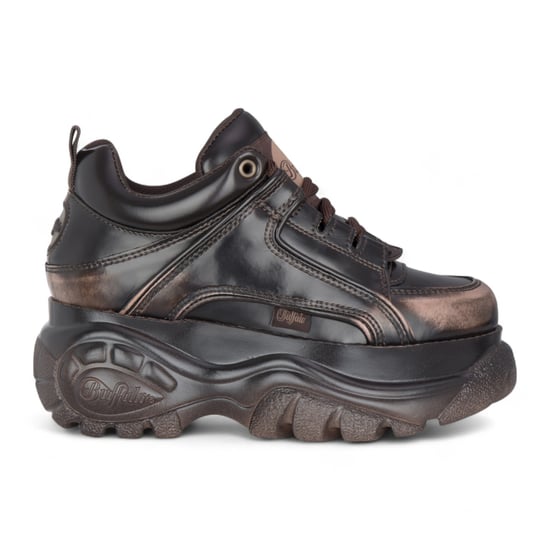 Buffalo Dames Vintage Bruine Chunky Platform Fashion Sneakers - 1339-14-VNTG - Image 1