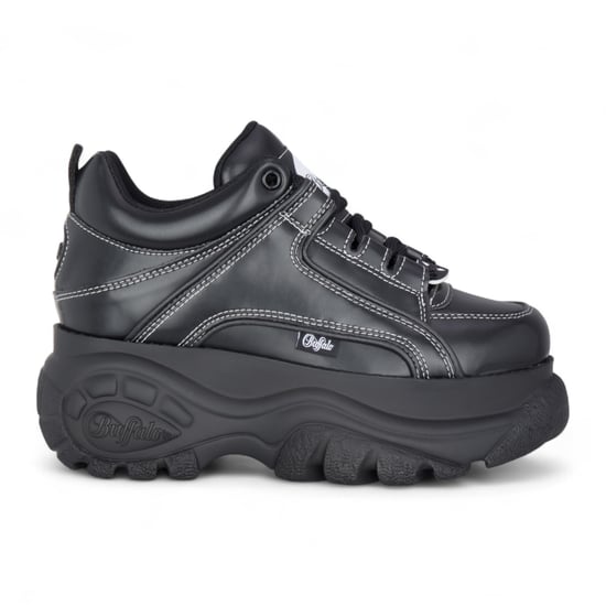 Buffalo Dames Zwarte Chunky Platform Fashion Sneakers - 1339-14 - Image 1