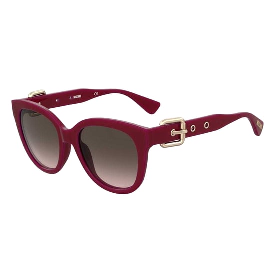 Moschino Dames/Dames Gesp Zonnebril (Rood/Bruin) - Image 1