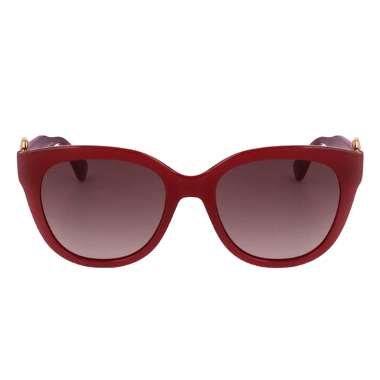 Moschino Dames/Dames Gesp Zonnebril (Rood/Bruin) - Image 2