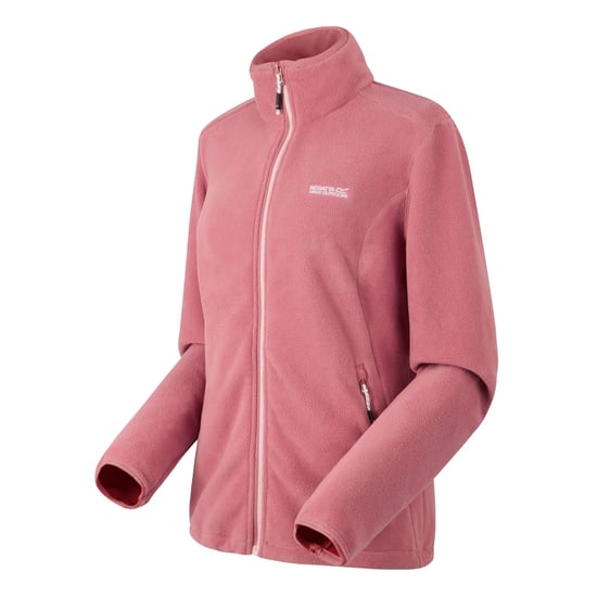 Regatta Dames/Dames Floreo IV Full Zip Fleece Jas (Stoffige roos) - Image 3