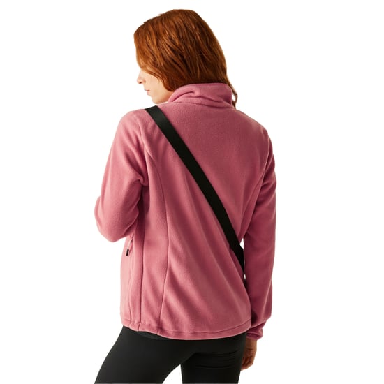 Regatta Dames/Dames Floreo IV Full Zip Fleece Jas (Stoffige roos) - Image 5