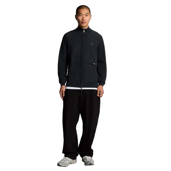 Lyle & Scott Heren Milano gebreid hybride jack (Blauw) - Image 5
