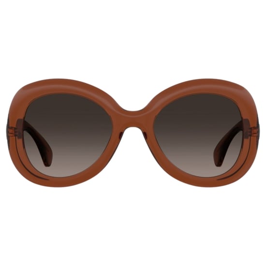 Moschino Brown SF Lens Bruine Ronde Zonnebril - Image 1