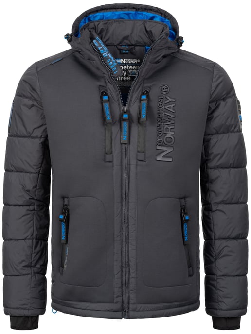 Geographical Norway Jas winter Beachwood Grijs - Image 1