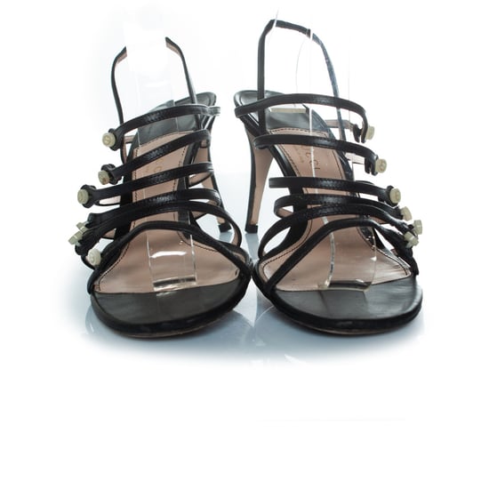 Gucci zwarte sandalen met Gucci-knopen - Image 5