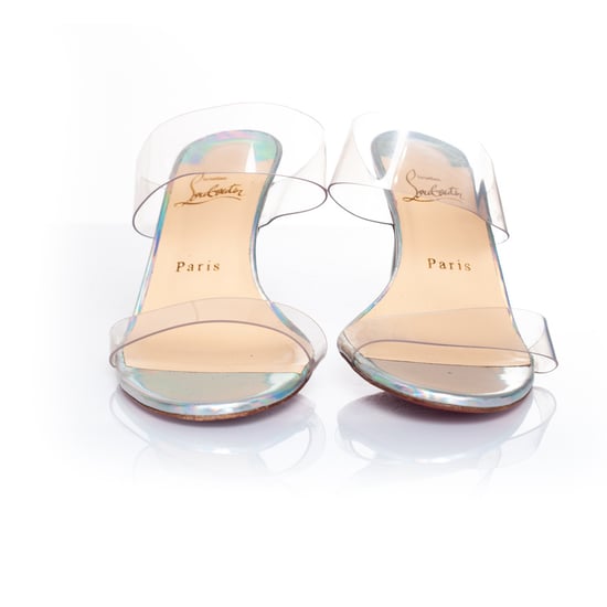 Christian Louboutin Gewoon niets iriserende sandalen - Image 3