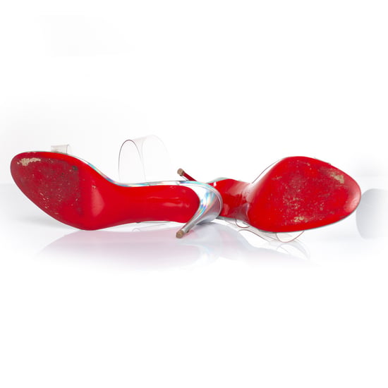 Christian Louboutin Gewoon niets iriserende sandalen - Image 6