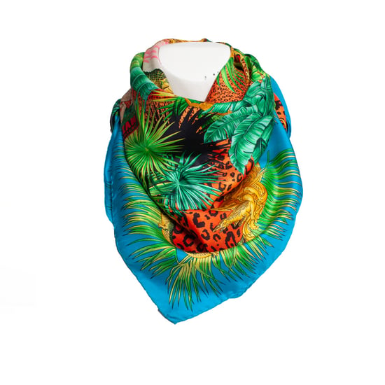 Atelier Versace Multicolored jungle Tarzan sjaal - Image 2