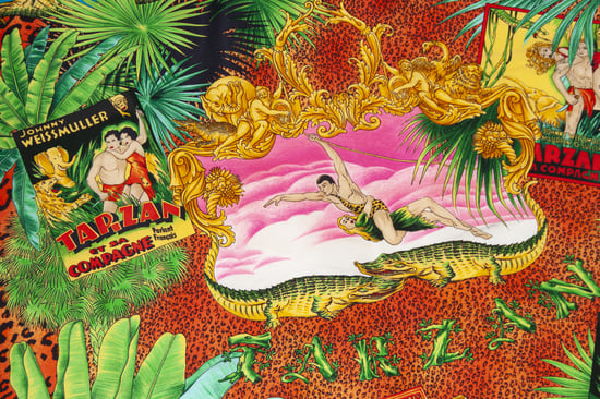 Atelier Versace Multicolored jungle Tarzan sjaal - Image 5