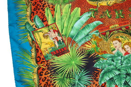 Atelier Versace Multicolored jungle Tarzan sjaal - Image 6