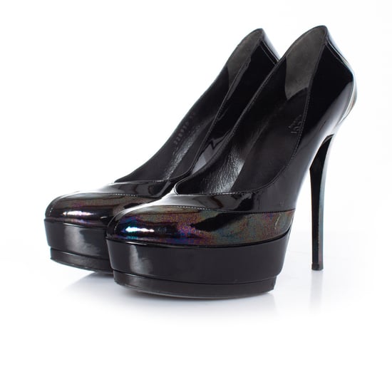 Gucci Zwarte Oil Slick Platform Pump - Image 1