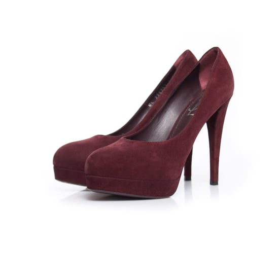 Yves Saint Laurent Gaby suède pumps - Image 1
