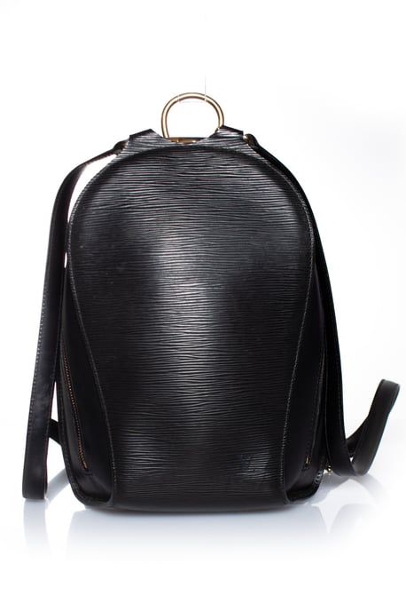 Louis Vuitton Epi Mabillon zwarte leren tas - Image 1