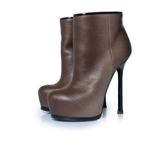 Yves Saint Laurent Tribute leren enkellaarsjes - Image 1