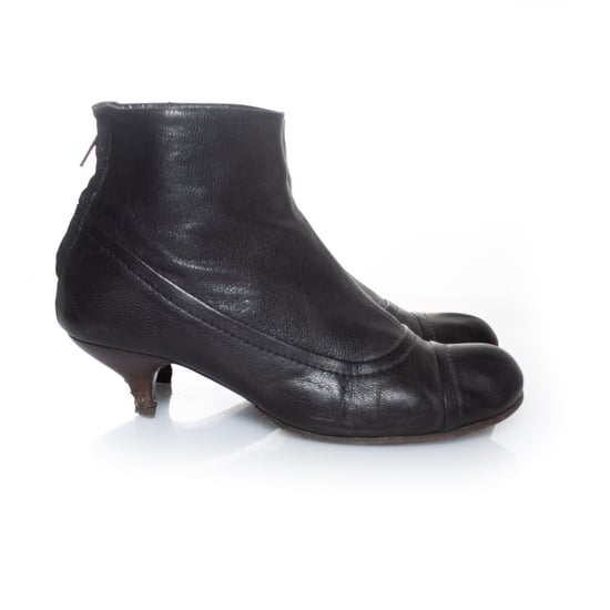 Lanvin enkellaarsjes met kitten heel - Image 5