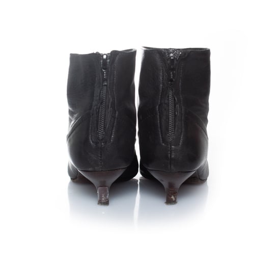 Lanvin enkellaarsjes met kitten heel - Image 6