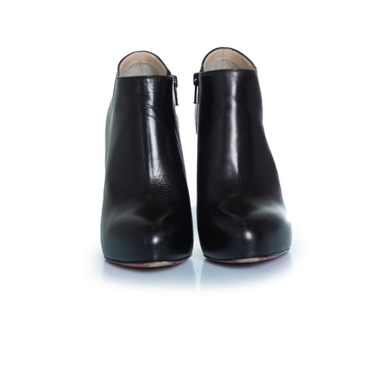 Christian Louboutin zwarte leren enkellaarsjes - Image 3