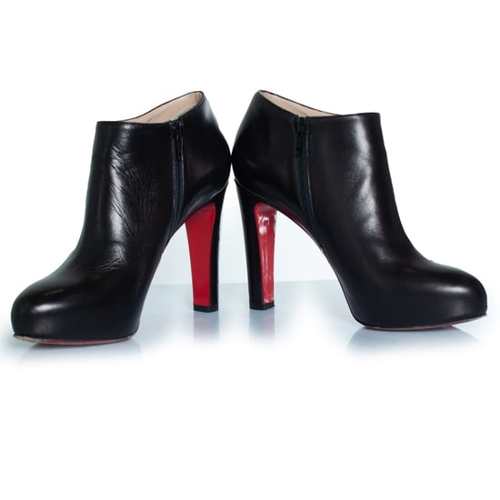 Christian Louboutin zwarte leren enkellaarsjes - Image 6