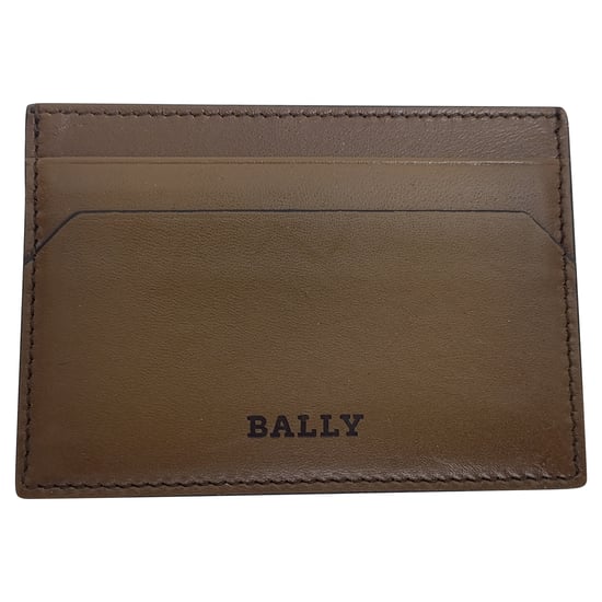 Bally Kaarthouder in Bruin Leer - Image 1