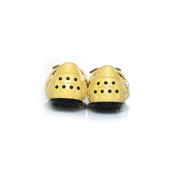 Tod's gele ballerina's van pythonleer - Image 3