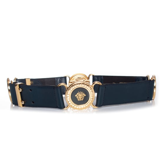 Gianni Versace couture Blauwe tailleriem - Image 3