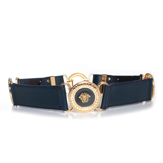Gianni Versace couture Blauwe tailleriem - Image 4