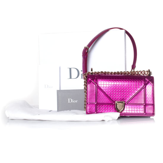 Christian Dior Metallic Diorama flaptas - Image 2